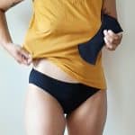 Culotte menstruelle avec inserts