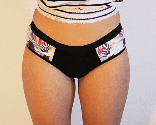 Culotte menstruelle Wen Up Blue tropic