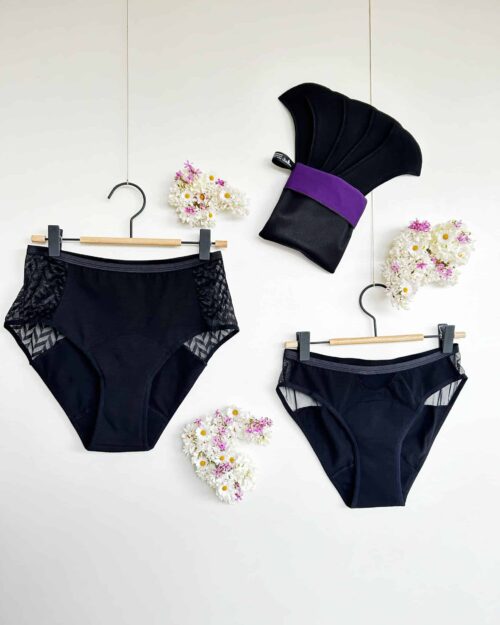 Pack de 2 Slip-Slap Evolution version taille-haute et résille