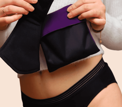 Culotte menstruelle avec inserts interchangeables