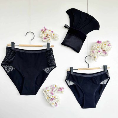 Pack 2 Slip-Slap Evolution version résille et taille-haute