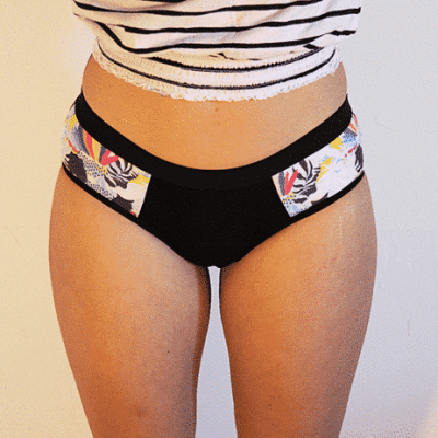 Culotte menstruelle Wen Up Blue tropic